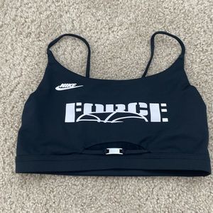 Nike Dri-Fit black sports bra M